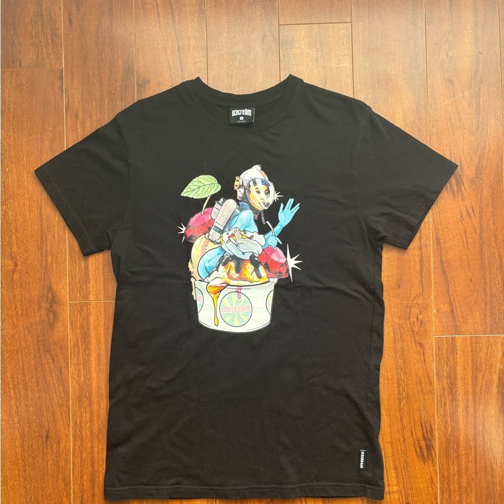 Ice Cream Black Tee